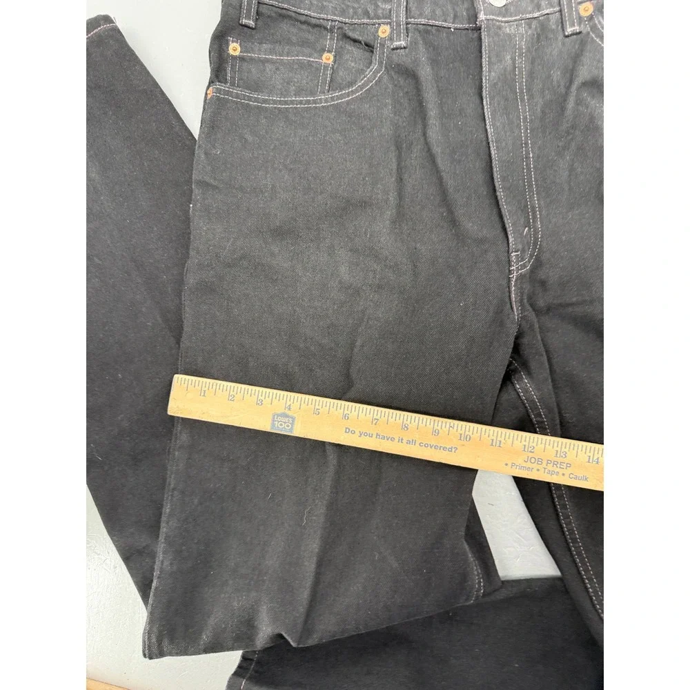 Levis 550 Relaxed Fit‎ Black Denim Jeans Mens 38x34 Vintage 1998 550-0260